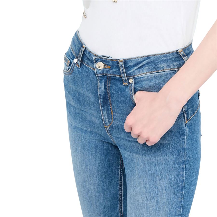 Jeans skinny a vita alta da donna Liu Jo | UF5013D023678858
